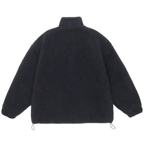 Veste en polaire épaisse à col montant pour homme, couleur contrastée, décontractée, unisexe, manteau d'hiver - Product Image 6