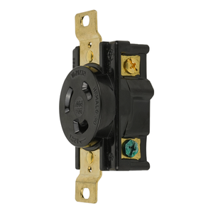 Hubbel même type de prise NEMA à montage encastré facile à installer - Product Image 3