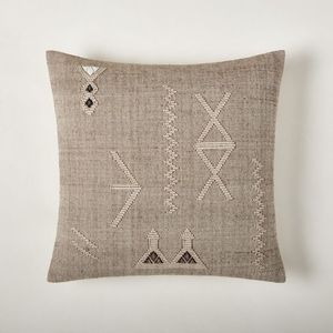 Moraccan Vintage estampado geométrico tejido a mano funda de cojín de algodón elegante suave decorativo al aire libre sala de estar cojín - Product Image 2