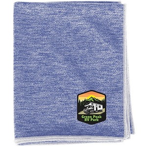 Toalla Deportiva de Microfibra de Secado Rápido, Color Verde Sólido, Absorbente, para el Cuello, con Técnica de Sublimación, Impresión Personalizada, para Hombre - Product Image 4