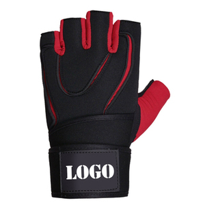 Top Quality 100% Genuine Leather Gym Gloves Fitness <b>Training</b> Wrist Support <b>Weight</b> Lifting Gloves in Apt Price - Product Image 3