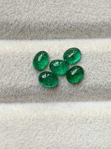 ZUBEDA GEMS JEWELRY มรกตธรรมชาติทรงรีแบบคาโบชอง ความเงางามสูง 2.00 กะรัต อัญมณี พร้อมใบรับรองจากผู้เชี่ยวชาญสำหรับทำเครื่องประดับแหวน - Product Image 1