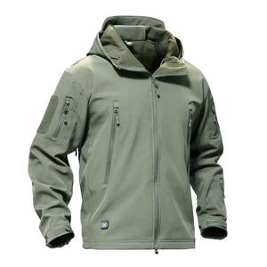Veste de moto personnalisée hautement imperméable à capuche en softshell pour équipe, avec logo frontal, protection hivernale - Product Image 3