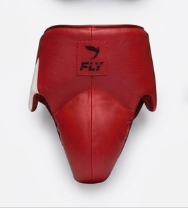 Fly Superlace Boxing <b>Gloves</b> Cheek Bar Head Guard Groin Guard Cup Protector Genuine Cowhide Leather MMA Sparring Training Kit - Product Image 4