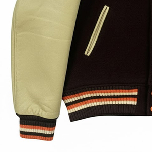 Soft and Comfortable <b>Slim</b> <b>Fit</b> Winter Warm Men Hooded Varsity <b>Jackets</b> Outerwear Fashionable Varsity <b>Jacket</b> For Men - Product Image 5