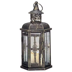 Vintage <b>Black</b> Decorative Metal Mirror Framed Wall Mirror for Christmas and Easter Indoor/<b>Outdoor</b> Home Accent Piece Handmade - Product Image 4