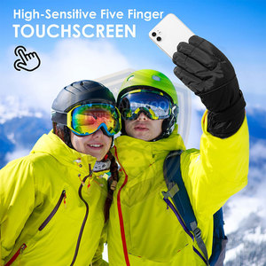 Gants de ski professionnels confortables, meilleure fabrication, gants de ski en gros, gants de ski sur mesure - Product Image 5