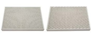 SUNTOOLS/STIPL Model 184E Honey <b>Comb</b> Infrared Metal Pad Irregular Shape Used in Mixing Raw Materials Extruding Drying Firing - Product Image 3