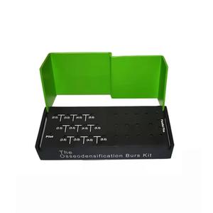 Kit de 17 Piezas de Fresas para Osteodensificación, Fresas Quirúrgicas para Implantes Dentales, Juego de Instrumentos Reutilizables de Acero Inoxidable de Precisión - Product Image 2
