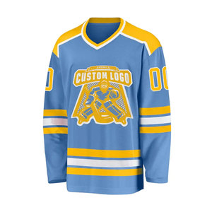 Custom Hockey Jersey Wholesale OEM Manufacturer Premium Polyester Custom Branding Embroidered Logo Teamwear Clothing Supplier - Product Image 1