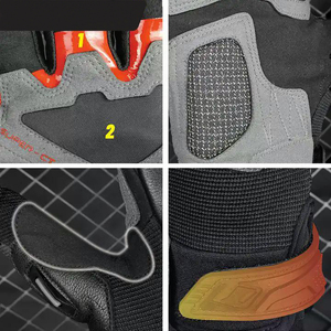 ถุงมือมอเตอร์ครอส MTB แบรนด์สั่งทำพิเศษ ถุงมือแข่ง MTB ทนทาน ผู้ผลิต OEM ขายส่งจำนวนมากสำหรับร้านจักรยาน - Product Image 6