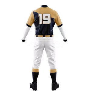 Top Quality Team Wear Oversized Baseball Uniform Durable Material Latest Design Low Price Baseball Uniform - Product Image 2