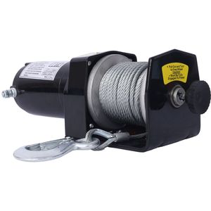 12V elettrico ATV/UTV verricello con 2000lb capacità impermeabile Off-Road cavo in acciaio argano per rimorchio - Product Image 4