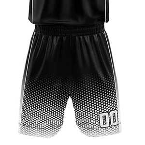 Uniforme de Baloncesto Personalizado para Equipo, Conjunto de 2 Piezas, Impresión Sublimada, Jersey Transpirable de Malla, Sin Mangas, Cuello en V, Cintura Elástica, Unisex para Adultos - Product Image 6
