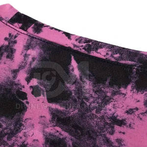 Camisetas de Hombre de Algodón con Hombros Caídos, Sublimadas, Tie Dye, con Logotipo Personalizado, Holgadas, Casuales, Anti-Pilling, Unisex - Product Image 4