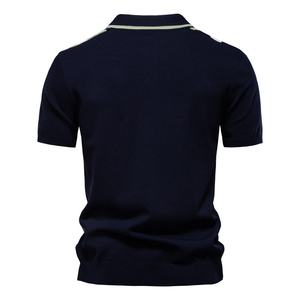 Men <b>Collar</b> <b>T</b>-<b>Shirt</b> Premium Cotton Polo Neck Short Sleeve Regular Fit Smart Casual Everyday Fashion Top - Product Image 2