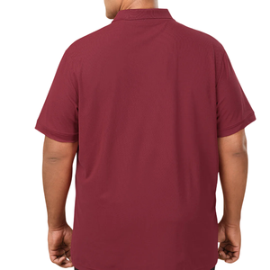 Camisa de Punto Personalizable OEM ODM para Hombre, Talla Grande, Transpirable, Informal, Lisa, 180g, Spandex/Algodón, Cuello Redondo, Botones - Product Image 2