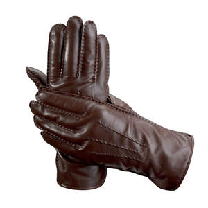 Guantes Clásicos de Cuero OEM 2026, Duraderos, de Cuero Natural, Diseño Elegante, Ajuste Flexible, para Montar a Caballo y Uso Casual - Product Image 1