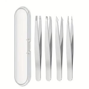 ชุดแหนบมืออาชีพ สแตนเลสสตีล เหมาะสำหรับการตกแต่งทรงคิ้ว กำจัดขน กำจัดเศษขน และกำจัดขนคุด มากกว่านี้ด้วย - Product Image 3