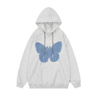 Sudaderas con Bordado para Hombre 2026 - Diseño Sólido, 100% Algodón, Transpirables y Ecológicas, Personalizables, Ropa de Otoño - Product Image 1