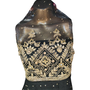 Automne Robe En Soie Super Qualité Indien À La Main De Luxe Africain Conception George Wrapper Respirant pour Adultes pour Les Saisons D'été - Product Image 6