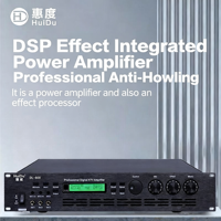 Amplificateur de puissance audio professionnel Bluetooth DL-400 2x40W 8Ω pour Home Cinéma et KTV avec USB et SD