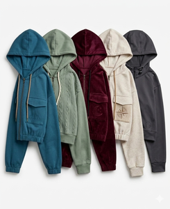 Custom women Breathable Eco-Friendly Quick Dry <b>Winter</b> <b>Hoodies</b> OEM Service Fashion wear - Product Image 1