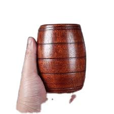 God Grace Overseas Sustainable Wooden Beer <b>Mug</b> <b>for</b> Hot Drinks and Juice Customizable Design Business Gift <b>for</b> <b>Men</b> Women 10-Piece - Product Image 4