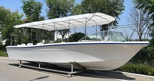 Ferry de transport personnalisé UBI 1445 pour 45 passagers, bateau de 14 m en aluminium, moteur hors-bord de 300 CV, propulsion par batterie, ancre télécommandée - Product Image 2