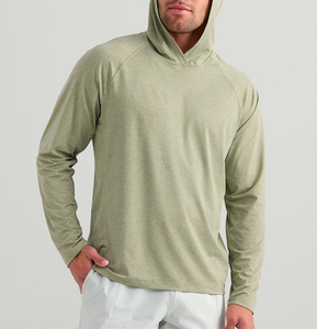 Camiseta de Pesca Cómoda de Poliéster con Protección UV UPF 50, Estampada, de Manga Larga, Transpirable, Talla XL - Product Image 2