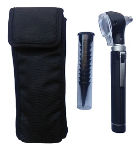 Otoscopio de Bolsillo Mini con Fibra Óptica y Luz LED, Construcción de Acero, Alimentado por Electricidad, para Diagnóstico Médico - Product Image 5