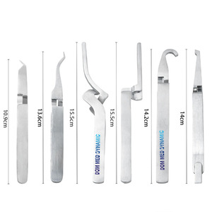 Pinzas manuales para colocación de brackets de ortodoncia dental, para botones linguales y brackets posteriores, instrumentos de unión de tubos bucales - Product Image 1