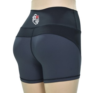 Pantalones Cortos Deportivos Ligeros para Mujer, de Secado Rápido, de 3 Pulgadas, Tejidos, con Logotipo Personalizado del Fabricante OEM - Product Image 2