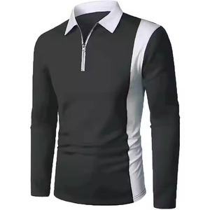 Chemise de golf personnalisée à manches courtes pour uniforme professionnel, 180 grammes, infroissable, avec poche, broderie homme - Product Image 2