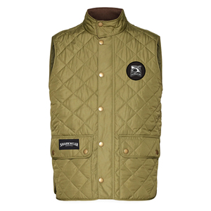 Gilet matelassé sans manches personnalisé pour homme, multi-poches, col en V, fermeture éclair, veste décontractée d'hiver - Product Image 5