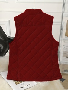 Minimalist Plain Men Hooded Puffer <b>Vest</b> <b>Thermal</b> Heat Lining Winter Bodywarmer - Product Image 2