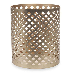 Juego de 2 portavelas votivas de vidrio de hierro y Metal de alta calidad portavelas con acabado recubierto de polvo de vidrio de hierro y Metal - Product Image 6