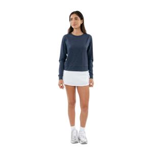 Sudadera de cuello redondo PARA MUJER: atlética, cómoda y absorbente de humedad para correr, gimnasio y ropa informal - Product Image 1