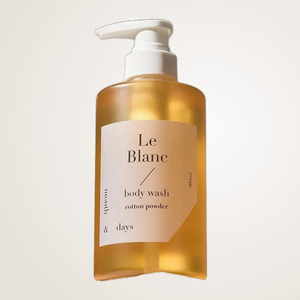 Gel de baño coreano K-Beauty Months and Days Perfume Care Body Wash Le Blanc Hecho en Corea 500 mL - Product Image 4