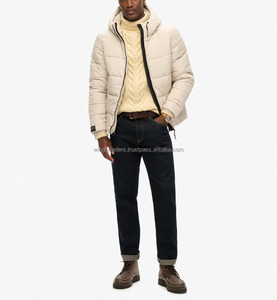 แจ็กเก็ตตัวปักเป้าแบบมีซิปมีฮู้ดสำหรับผู้ชายและผู้หญิงสำหรับฤดูหนาว - Product Image 4