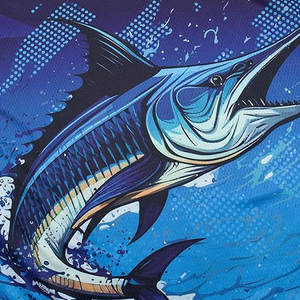 T-shirt de pêche pour homme, marque privée, confortable, 100 % polyester, respirant, prix bas, fabriqué au Pakistan - Product Image 4