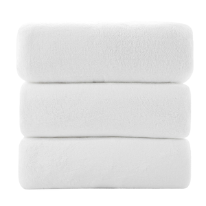Juego de toallas de hotel a precios asequibles con diseño rectangular liso y tacto suave para uso en la industria hotelera - Product Image 3