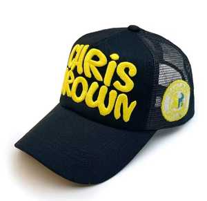 Resin Mesh Trucker <b>Hat</b> Yellow 3D Embroidery Imitate Animal Print Unisex Adjustable Casual Fashion Spring <b>Summer</b> Style - Product Image 1