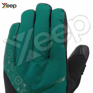 Guantes de Esquí de Cuero, Térmicos, Impermeables, Dedos Completos, Unisex, Cierre de Velcro, para Esquí de Descenso y Uso Invernal - Product Image 4