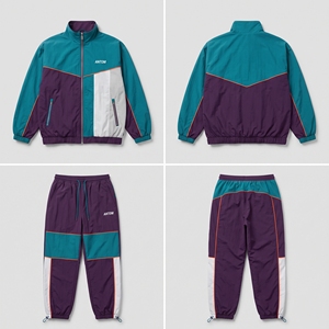 Conjunto de Chándal Cortavientos Personalizado para Hombre, Forrado de Forro Polar, Chaqueta y Pantalones Cálidos para Invierno, OEM - Product Image 2