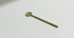 Gold Plated <b>Shilajit</b> Spoon Stainless Steel Ayurvedic <b>Shilajit</b> <b>Resin</b> Measuring Spoon Supplement Tool - Product Image 3