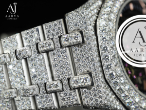 Montre de luxe pour homme avec mouvement à quartz ETA, en acier inoxydable, analogique, bracelet de 20 mm, aspect diamant, bracelet à maillons, cadeau - Product Image 6