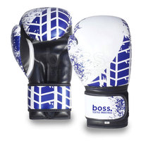 Gants de boxe à sublimation avec design imprimé haute intensité, protection rembourrée pour les mains et fermeture de poignet réglable