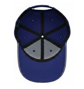 Blue Baseball Cap with Embroidered and 6-Panel Casual <b>Hat</b> Adjustable Baseball cap <b>For</b> 4 Season - Product Image 4