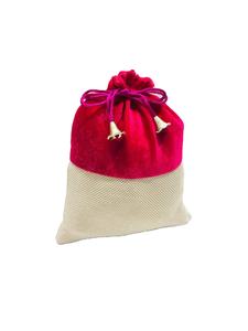 Bolsos de noche étnicos con estilo hechos a mano de diseñador, bolsas de monedas Potli Batua con impresión personalizada para fiestas y regalos - Product Image 3